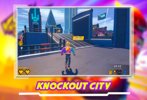 Knockout City Street dodgeball Battles Walkthrough