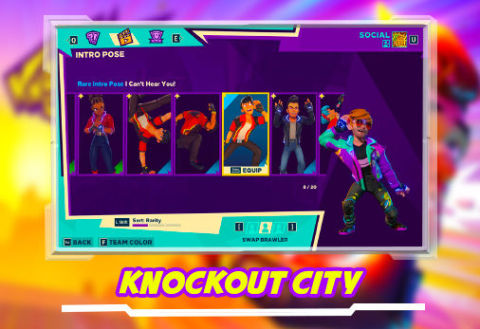 Knockout City Street dodgeball Battles Walkthrough