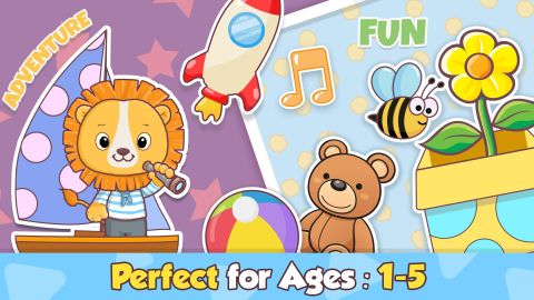 Toddler learning games for kids: 2,3,4 year olds