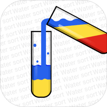 水排序拼圖：顏色排序拼圖和液體排序