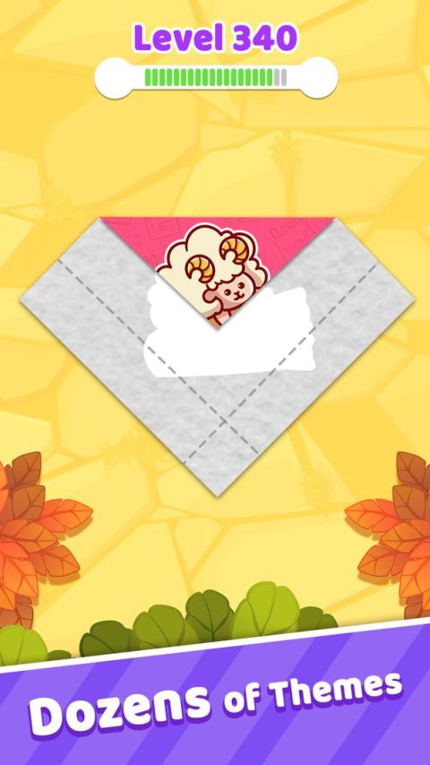 Paper Folding 3D - Puzzle Game