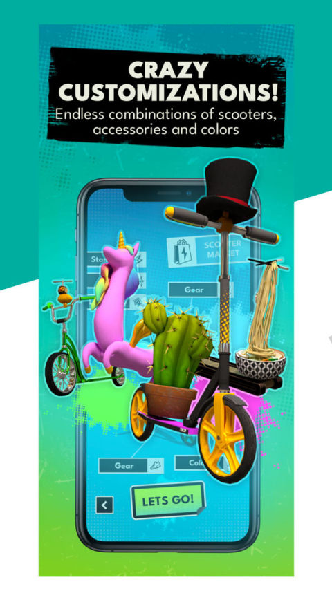 Touchgrind Scooter 3D!!! walkthrough