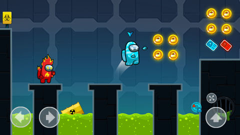 Crewmate Adventure: Animation Parkour