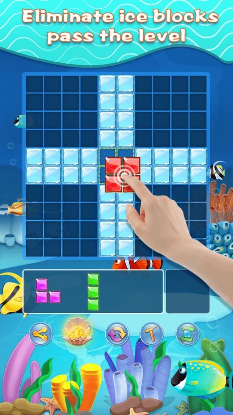 Block Puzzle & Fish - Free Block Puzzle Games