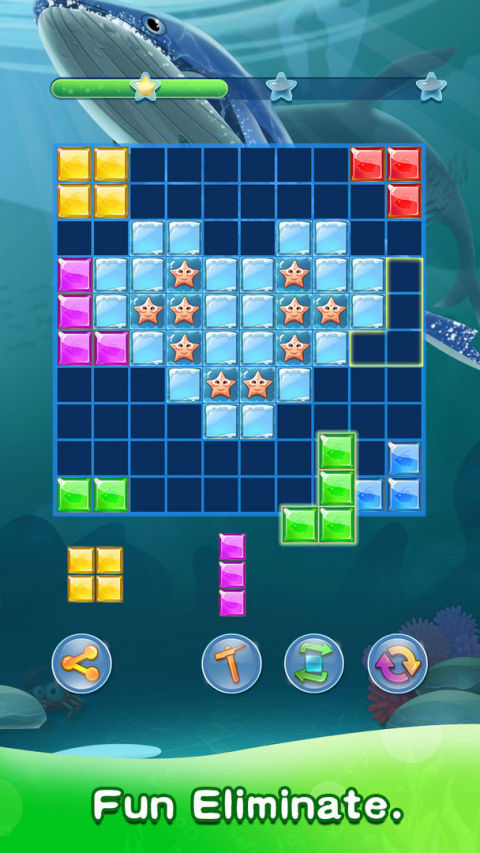 Block Puzzle & Fish - Free Block Puzzle Games