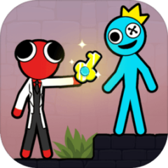 Stickman Red And Blue