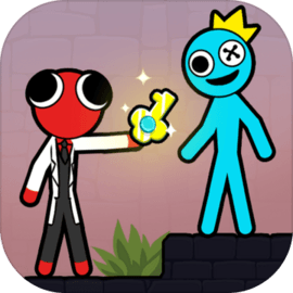Stickman Red And Blue