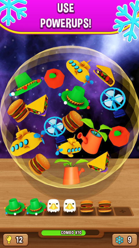 Match Triple Ball - Match Master 3D Tile Puzzle