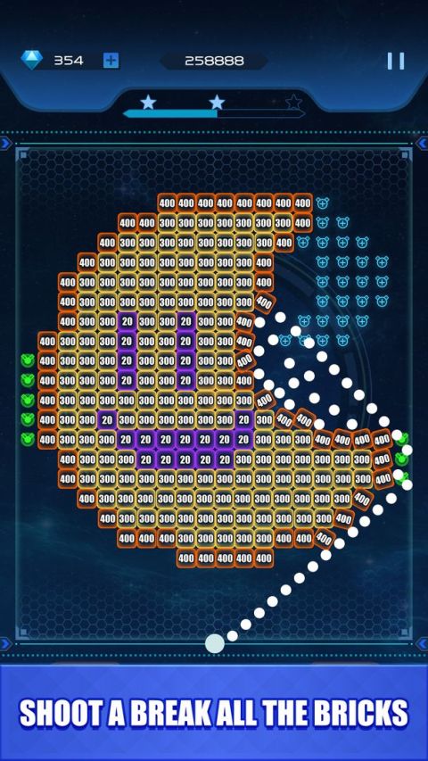 Bricks Breaker - Free Classic Ball Shooter Game