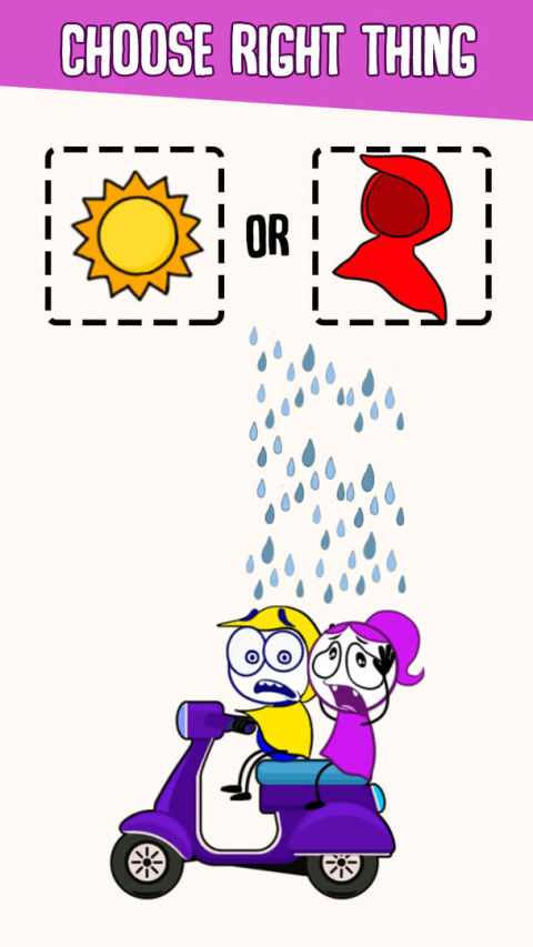 Brain Test - Draw One Part