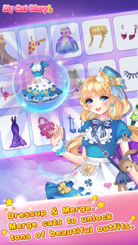 貓咪日記 - 動漫公主換裝