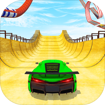 Crazy Car Stunts - Mega Ramp