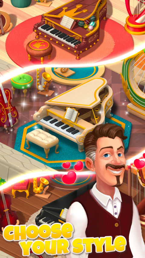 Candy Legend: Manor Design