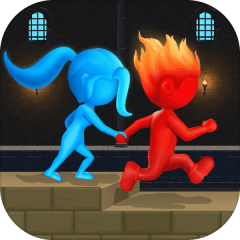 Water & Fire Stickman 3D
