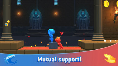 Water & Fire Stickman 3D