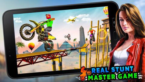 Stunt Bike 3D Race - Tricky Bike Master