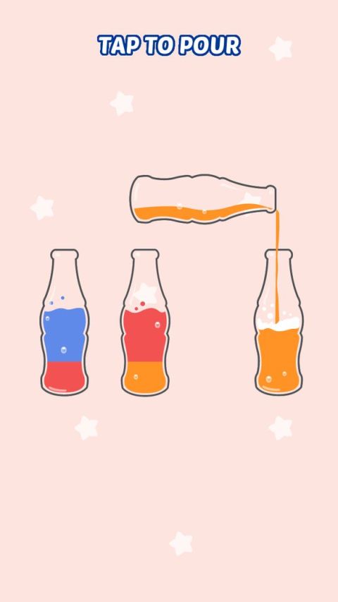 顏色排序 - 彩色水排序