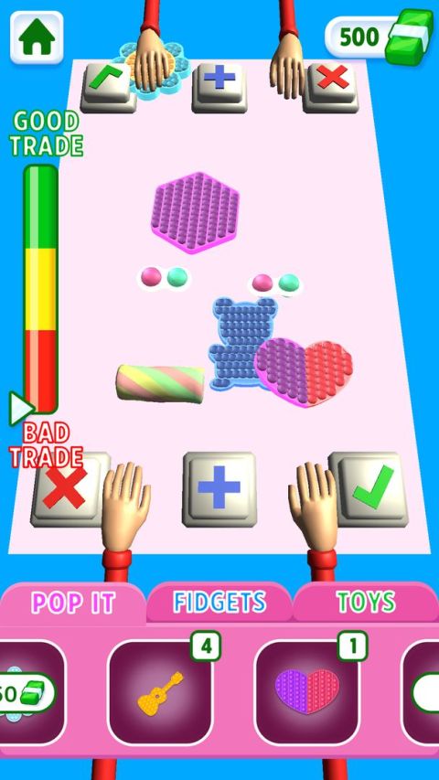 Fidget Trading Pop It Toys