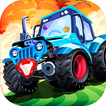 Tractor rush: Animal rescue adventure, shoot'em up