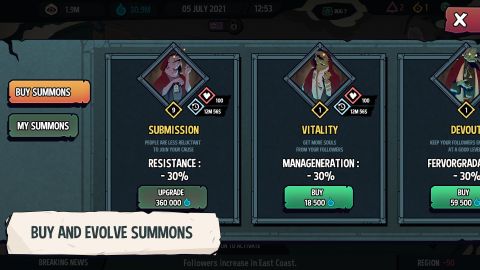 Cult of Madness - Idle Game