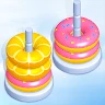 Hoop Sort Puzzle: Color Hoop Stack Sorting Puzzle