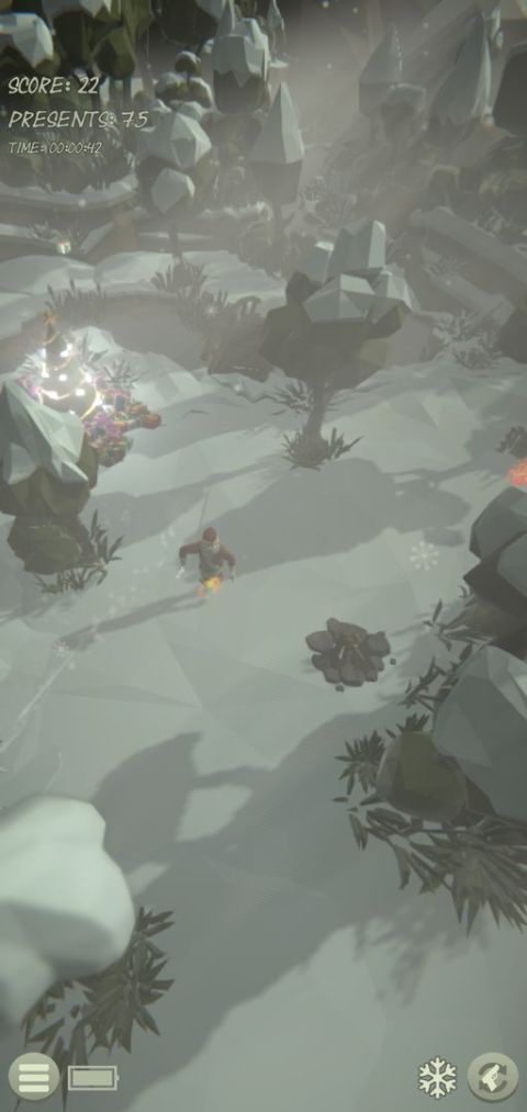 聖誕老人保護聖誕樹