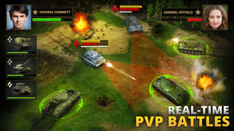 Tanks Charge: Online PvP Arena