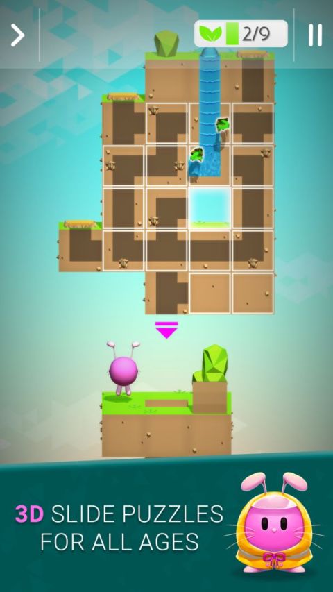 Falls 3D Slide Puzzle