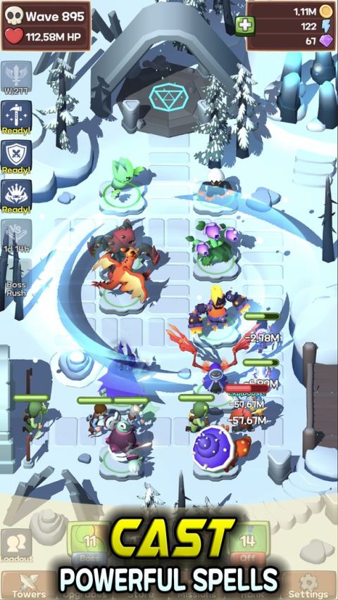 Idle Monster TD: Evolved