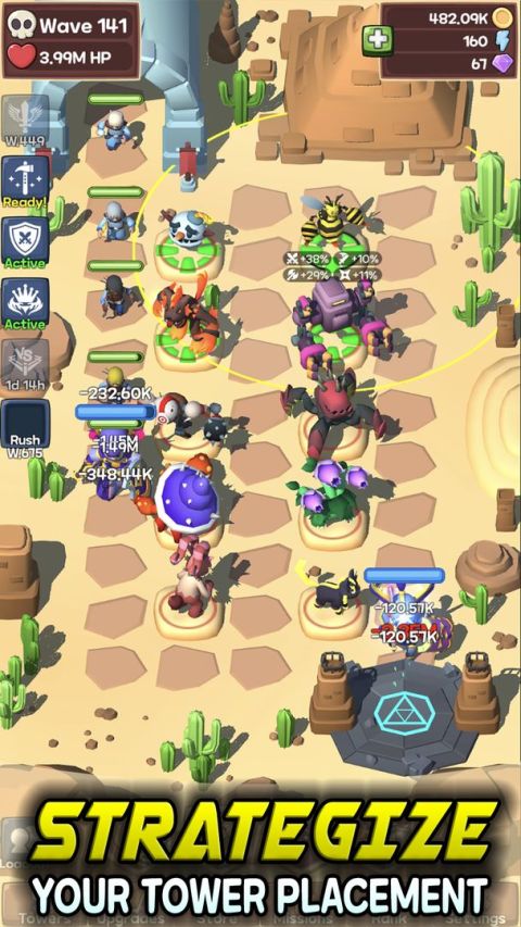 Idle Monster TD: Evolved