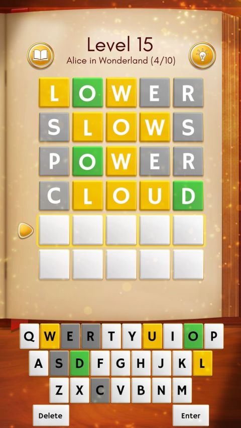 Wordless: A novel word game