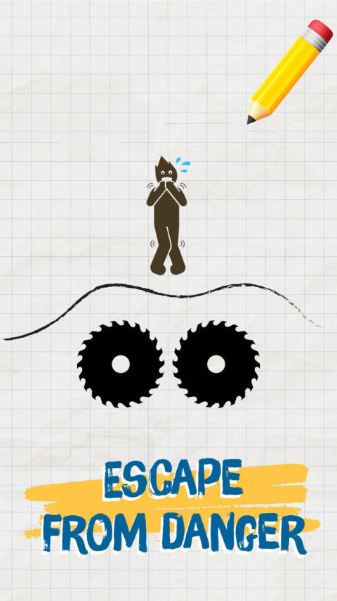 Draw Two Save: Save the man