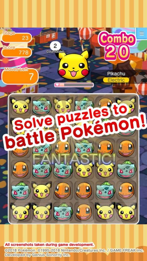 Pokemon Shuffle Mobile