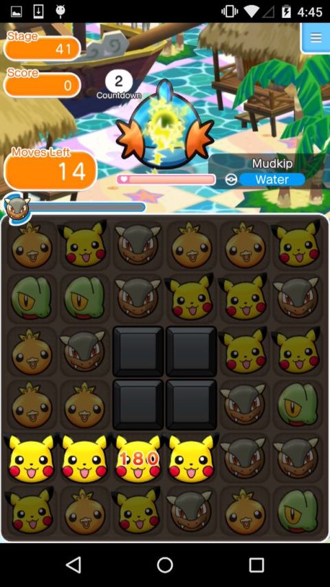 Pokemon Shuffle Mobile