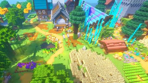 Craft Pixelart Game Rainbow