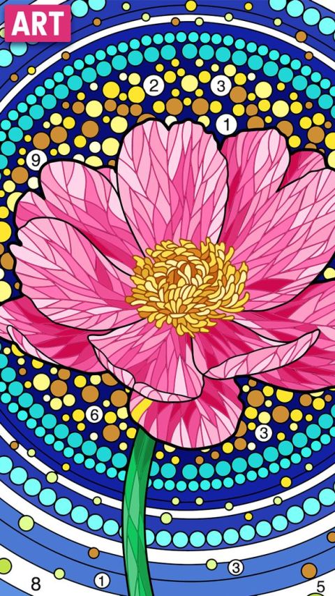 Tap Color Lite - Free Paint by Number Game