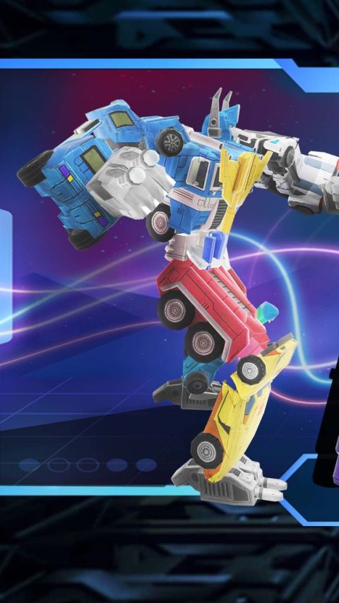 Superhero Robot Merge Master