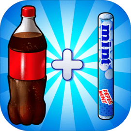 Drop and Explode: Soda Geyser