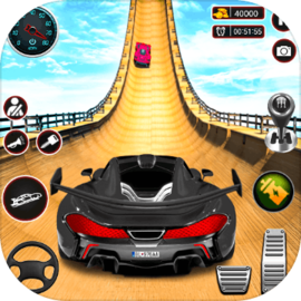 超级坡道 汽车模拟器– 不可能的3D 汽车特技