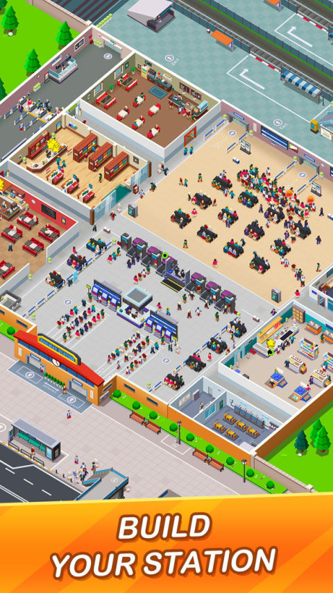 Idle Train Empire: Tycoon Game