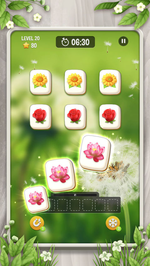 Zen Blossom: Flower Tile Match