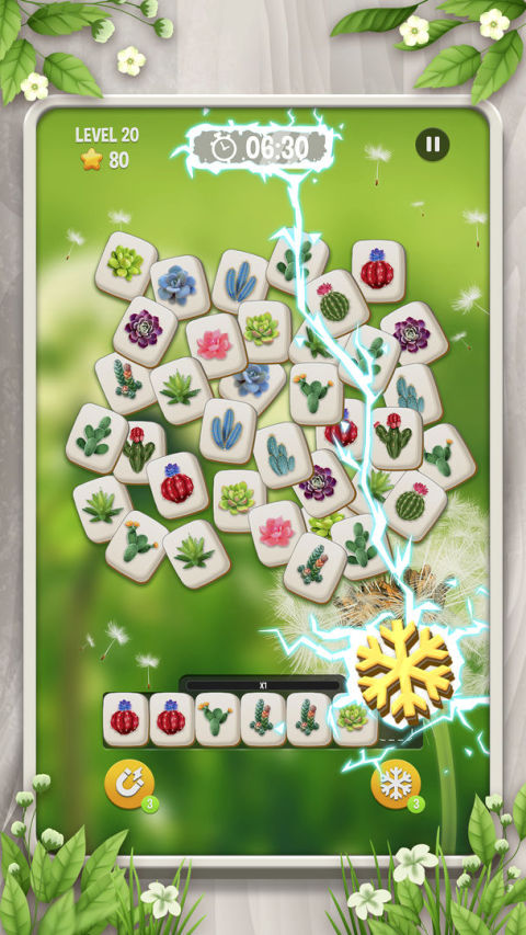 Zen Blossom: Flower Tile Match