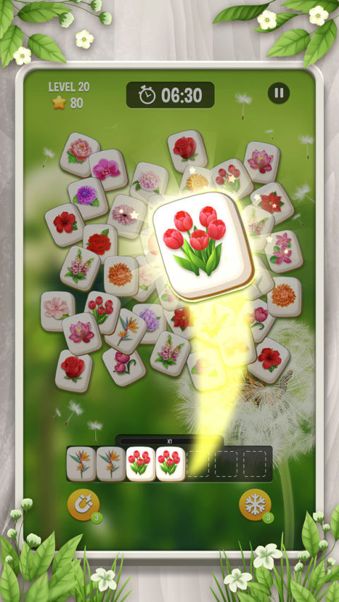 Zen Blossom: Flower Tile Match