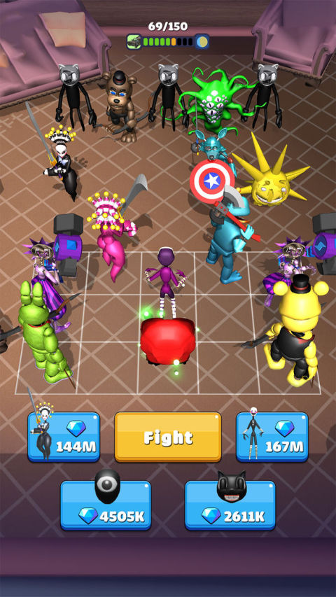 Merge Monsters 100 Doors