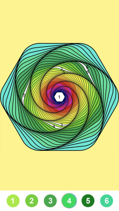 Fancy Color - Paint By Number