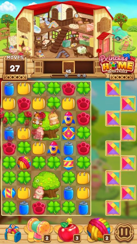 Princess Home: Match 3 Puzzle