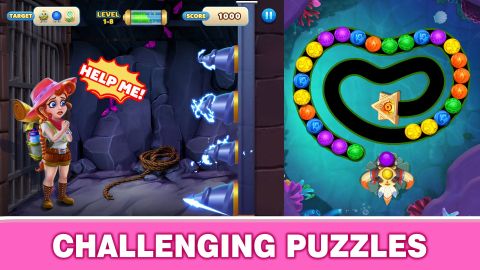 Marble Blast Zumba Puzzle Game