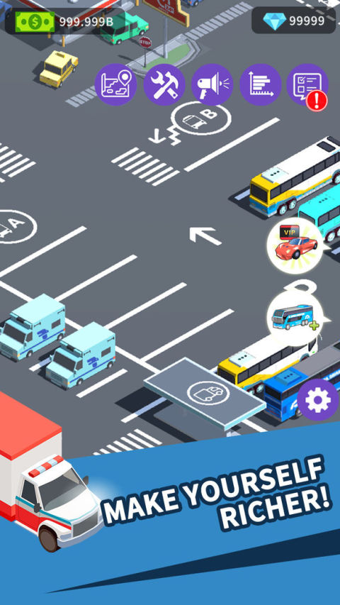Idle Traffic Tycoon-Game