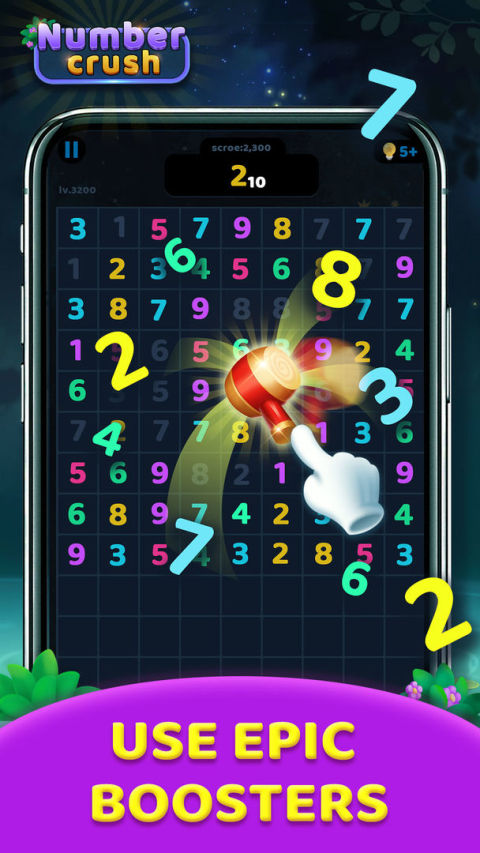 Number Crush: Match Ten Puzzle