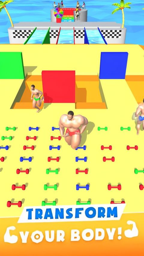 Muscule Race Body Building Run